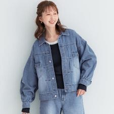 ビッグシルエットデニムジャケット