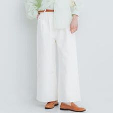 タックデニムパンツ 全2色