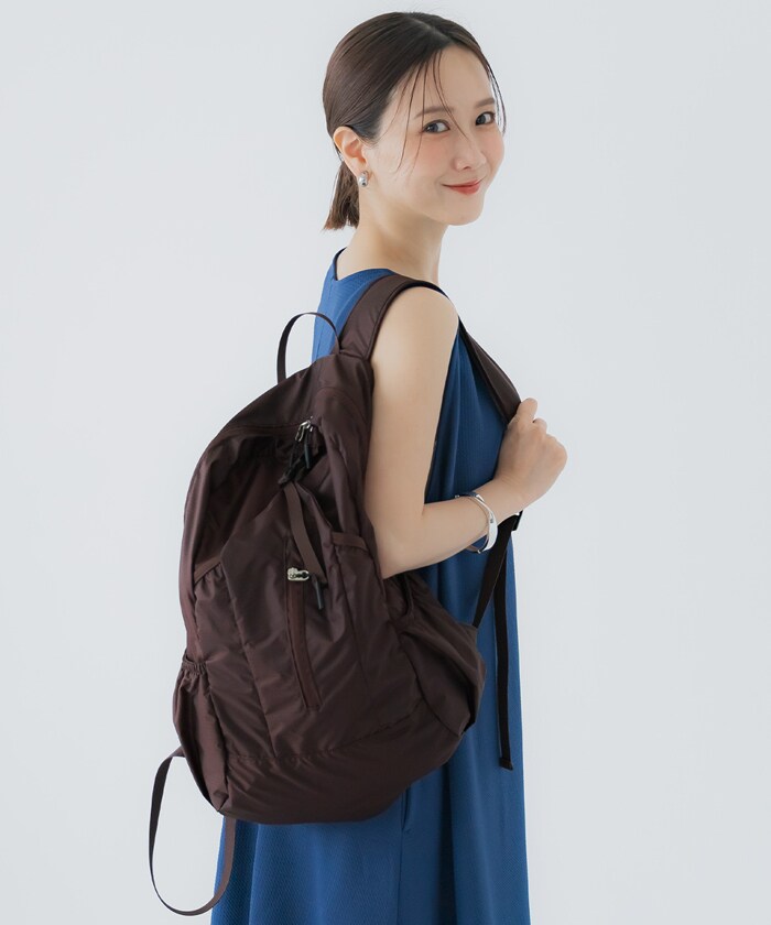 田中里奈様着用】ポケッタブル縦ファスナーバックパック 全4色 | コカ