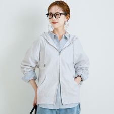 ミニ裏毛ZIPパーカー 全2色