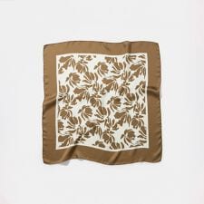 フラワー大判スカーフ