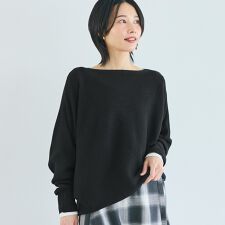 コカ(coca)の【ESSE 12月号掲載】リピ必至★ドルマンボートネックニット 全6色