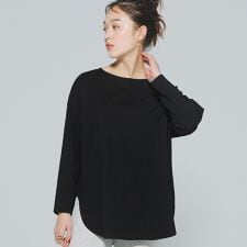 コカ(coca)の【新色登場】サイドスリット 長袖Tシャツ 全4色