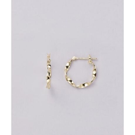 K10YG ツイストフープピアス | サマンサティアラ(samantha tiara 