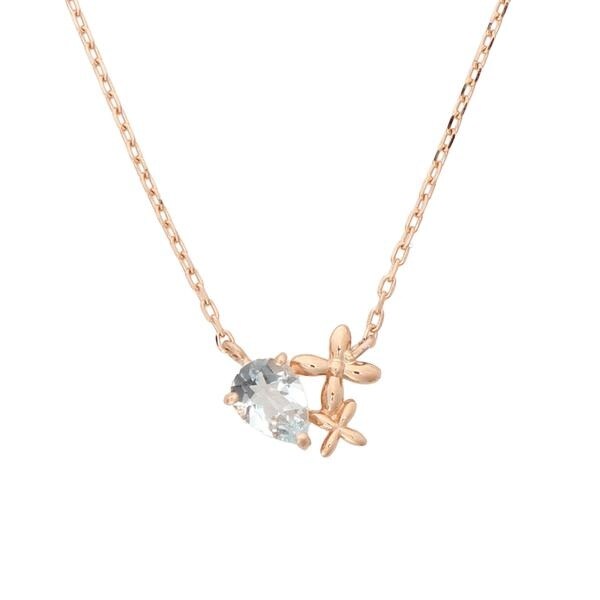 【Samantha Tiara】紫陽花モチーフネックレス サマンサティアラ Samantha Tiara 紫陽花モチーフネックレス