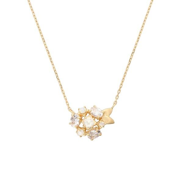サマンサティアラ 蝶と花モチーフ ピアス 揺れるタイプ K18 ピアス | サマンサティアラ(samantha tiara) | マルイウェブチャネル