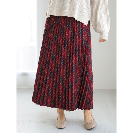 チェックプリーツスカート アースミュージック エコロジー Earth Music Ecology ファッション通販 マルイウェブチャネル Ca000 377 19 01