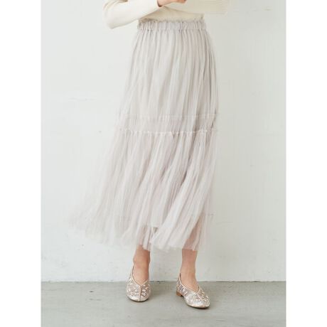 ワッシャーチュールスカート アースミュージック エコロジー Earth Music Ecology ファッション通販 マルイウェブチャネル Cb001 594 99 01