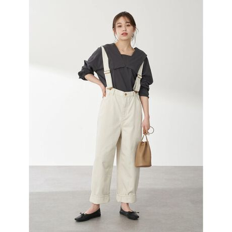 Lee Earth カラーサスペンダーパンツ アースミュージック エコロジー Earth Music Ecology 1j12l0f0100 ファッション通販 マルイウェブチャネル