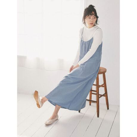 Set2点ギャザーキャミワンピース カットソー アースミュージック エコロジー Earth Music Ecology 1c21l0h0340 ファッション通販 マルイウェブチャネル