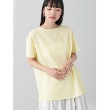 刺繍レースドッキングチュニック