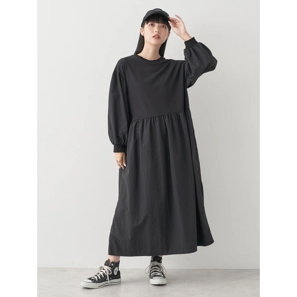 ドッキングギャザーワンピース | アースミュージック＆エコロジー