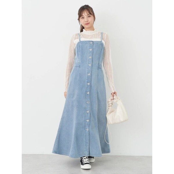 アメリカンデニム　星条旗Bear ジャンスカワンピース見本 アメリカンデニム星条旗Bear ジャンスカワンピース見本