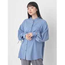 アースミュージック＆エコロジー(earth music&ecology)のリボンポイントシャツチュニック