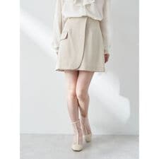 アースミュージック＆エコロジー(earth music&ecology)のラップミニスカート