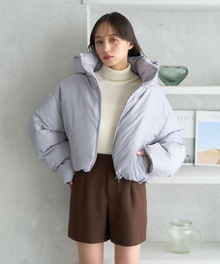 2wayパファー ショートブルゾン | アースミュージック＆エコロジー