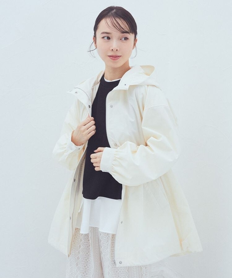 ドロストミドル丈パーカー | アースミュージック＆エコロジー(earth