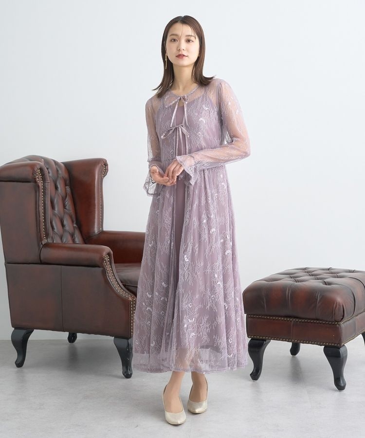 SET2点レースワンピース＋キャミワンピース