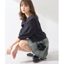 アースミュージック＆エコロジー(earth music&ecology)のペタルモチーフミニショルダーバッグ