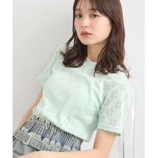 フラワーレースプルオーバー
