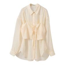 アースミュージック＆エコロジー(earth music&ecology)のSET2点シャツ＋ビスチェ