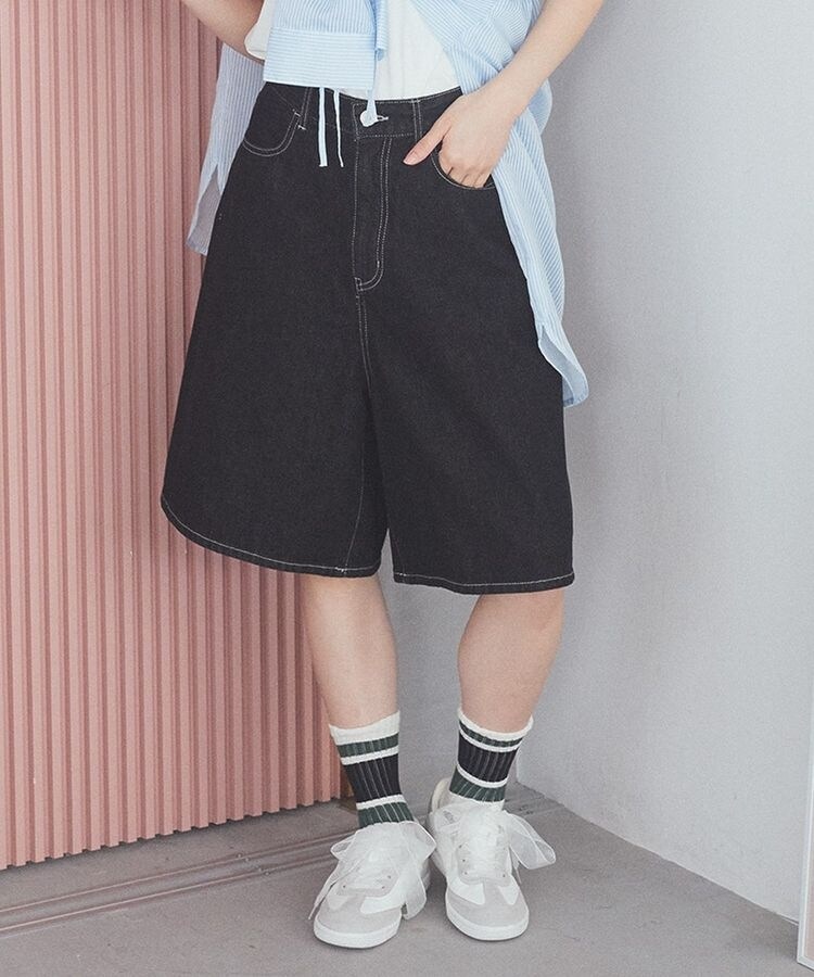 デニムハーフパンツ | アースミュージック＆エコロジー(earth