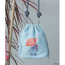 アースミュージック＆エコロジー(earth music&ecology)のスティッチ／ロープコードパファーバッグ