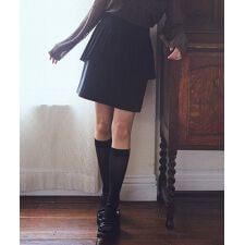 アースミュージック＆エコロジー(earth music&ecology)のSET2点プリーツラップスカート＋ミニスカート