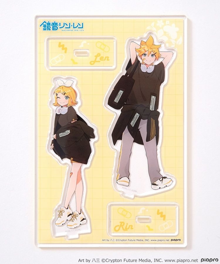 鏡音リン・レン 缶バッジセット Art by 八三 | アースミュージック