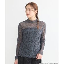 「らんま1／2」 シアーハイネックトップス
