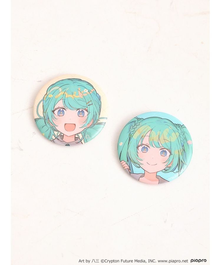 初音ミク earth コラボ 缶バッジ 初音ミク 缶バッジセット | アースミュージック＆エコロジー