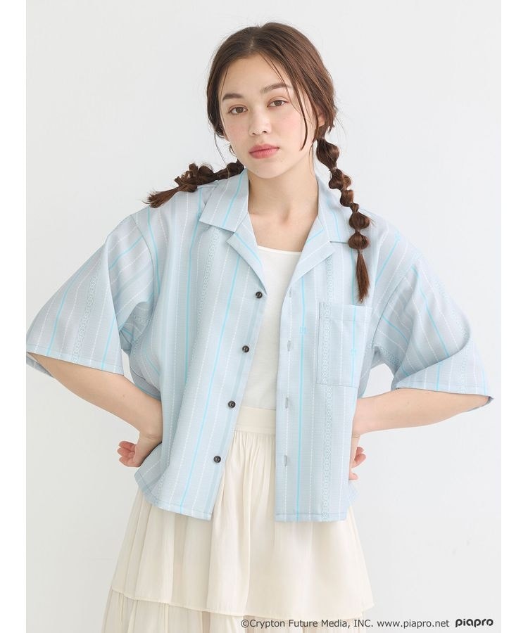 初音ミク&鏡音リン・レン　開襟シャツ