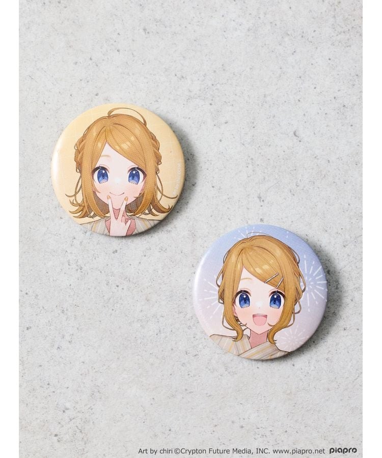 earth music&amp;ecology 鏡音リン 缶バッジ 堀泉インコ 58mm earth music&ecology 鏡音リン 缶バッジ 堀泉インコ 58mm