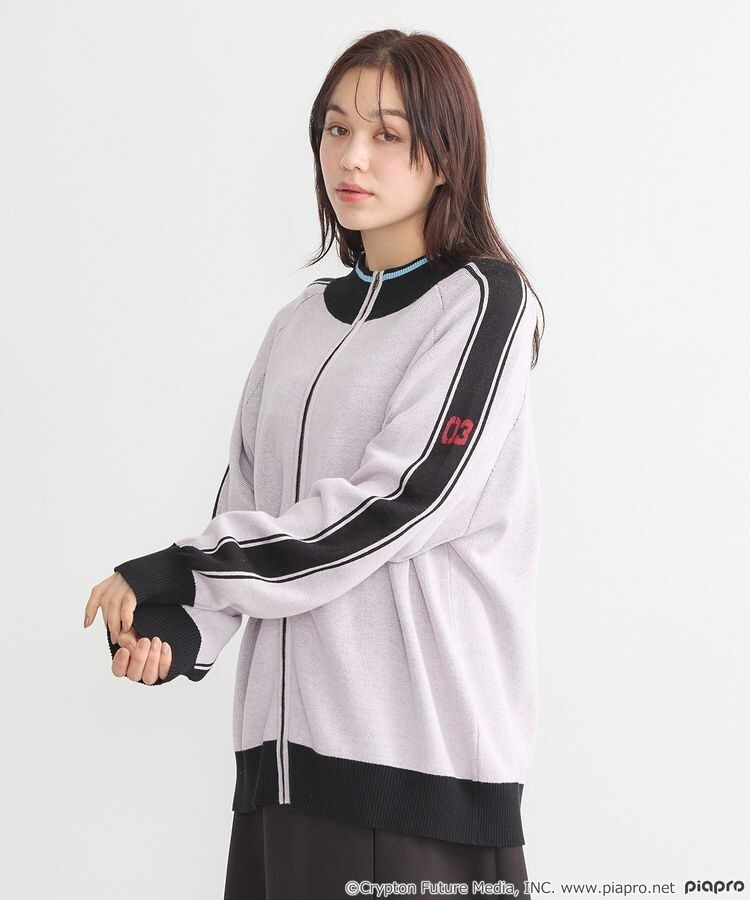 アースミュージック＆エコロジー（earth music&ecology）/巡音ルカ ニットブルゾン 巡音ルカ ニットブルゾン | アースミュージック＆エコロジー(earth