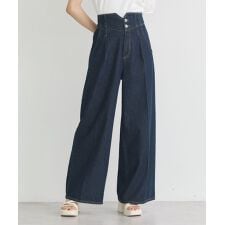 ハイウエストデニムパンツ