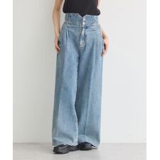 アースミュージック＆エコロジー(earth music&ecology)のハイウエストデニムパンツ