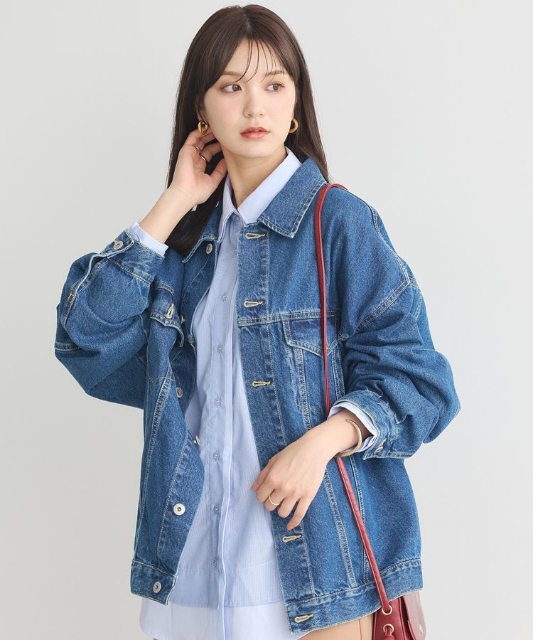 ⭐️美品⭐️snidel 新作　クロップドGジャン セール】クロップドGジャン（デニムジャケット）｜SNIDEL