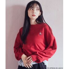 マイメロディ&クロミ／earth レトロアートスウェット