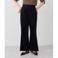 ベロアフレアパンツ