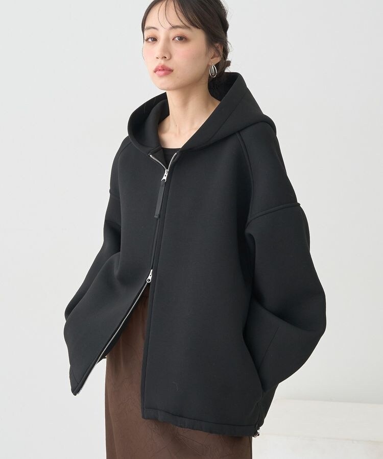 レリューム フーディーブルゾン グレー フリーサイズ 美品 □《追加6》フーディーブルゾン | ジャーナルスタンダード