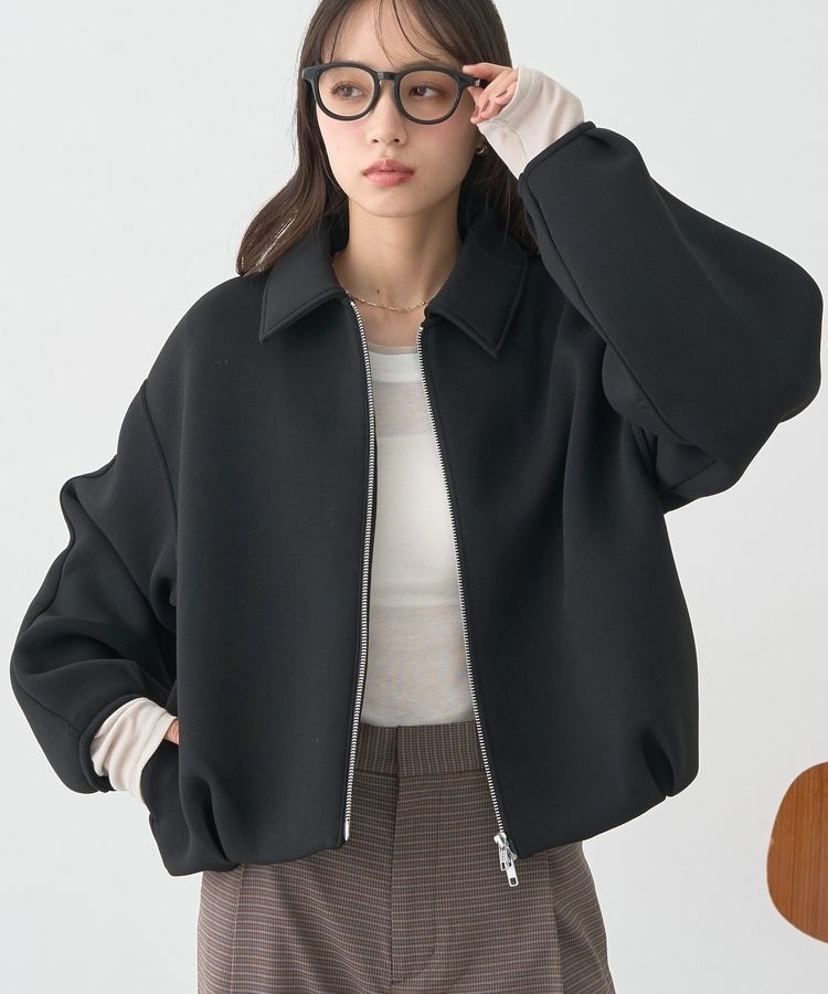 ダンボールニットZIPブルゾン | アースミュージック＆エコロジー(earth