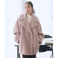 アースミュージック＆エコロジー(earth music&ecology)のループファーコート