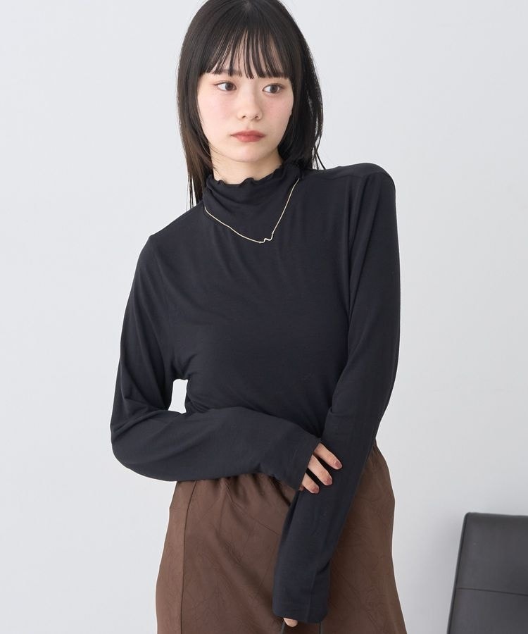 kiss the club オフショルダー 長袖シャツ KISS キッス ロンT 長袖 Tシャツ メンズ 袖 リブ プリント 厚手