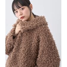 プードルファーショートブルゾン