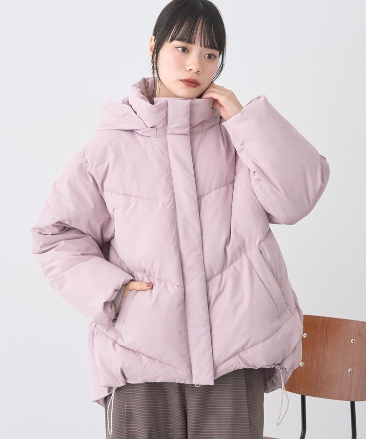 撥水・洗える】2WAYノーカラーダウン ジャケット | エニィスィス