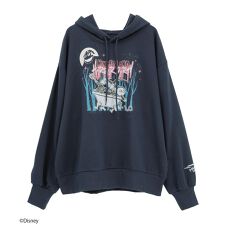 アースミュージック＆エコロジー(earth music&ecology)のナイトメア／アソートプリントパーカー