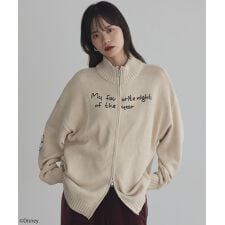 アースミュージック＆エコロジー(earth music&ecology)のナイトメア／ダブルジップニットカーディガン