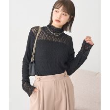 アースミュージック＆エコロジー(earth music&ecology)のあったかフェミニンインナー(ハイネック)