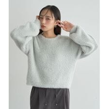 Wフェイスシャギープルオーバー