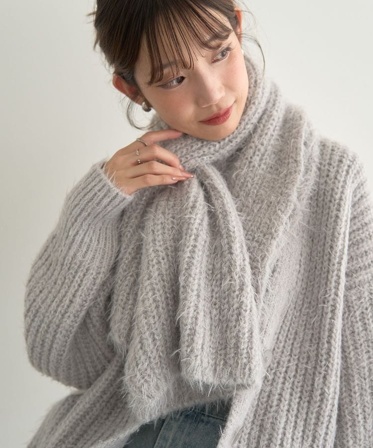 ラビットファーポンポンマフラー | ラナン(Ranan) | マルイウェブチャネル